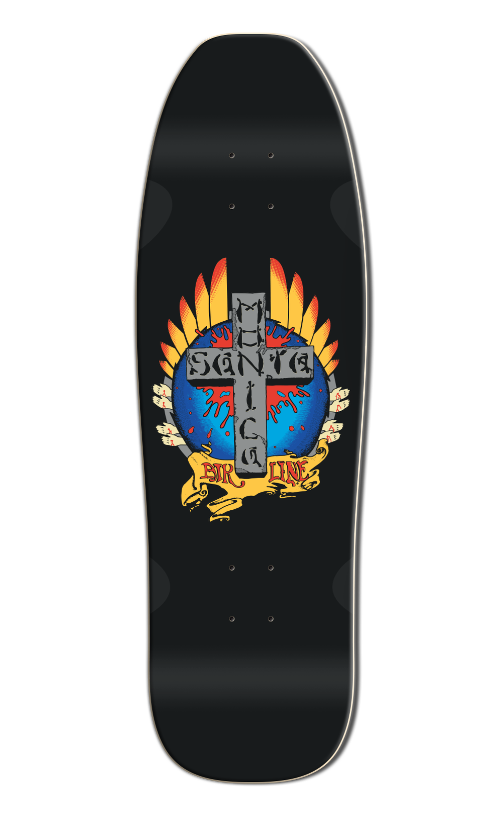 MADRID x SANTA MONICA AIRLINE ~ STIGMATA SKATEBOARD DECK